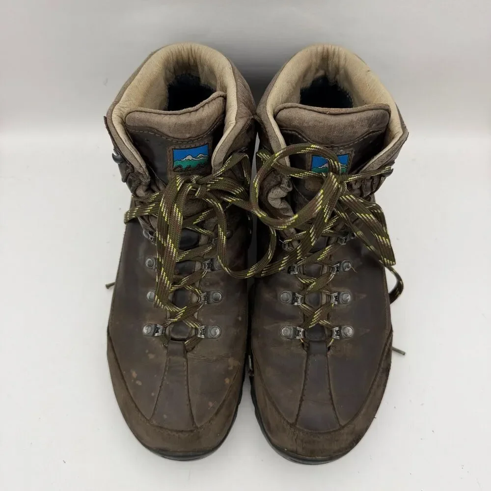 Meindl Pfledge II GTX Gore-Tex Leather Hiking Boots Mens 11.5 D Brown Made Italy